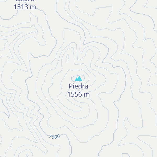 Map of Piedra