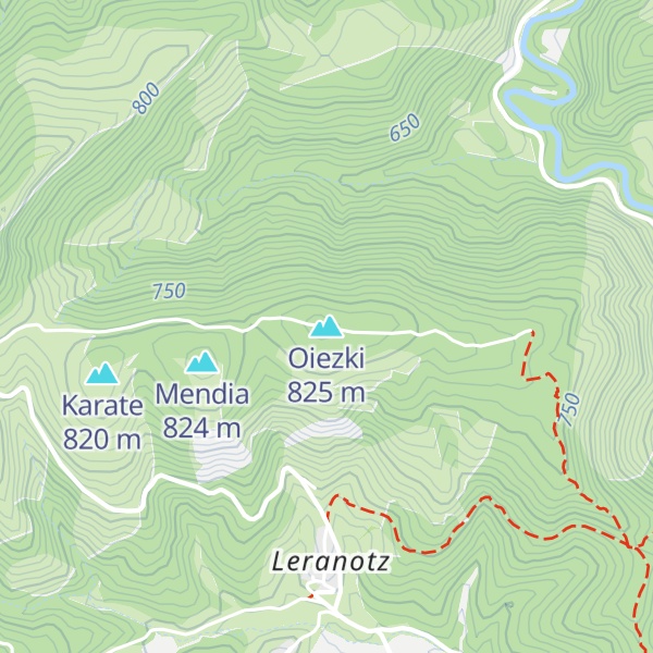 Map of Oiezki