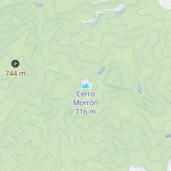 Map of Cerro Morrón