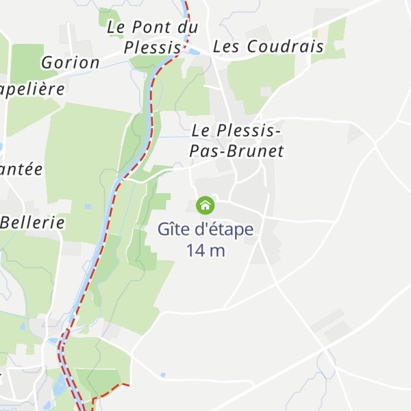 Map of Gîte d'étape