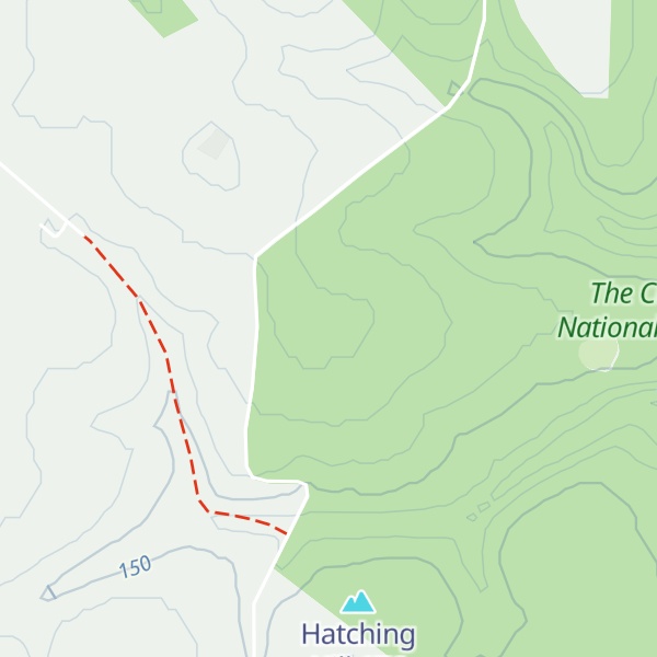 Map of Whitley Hill
