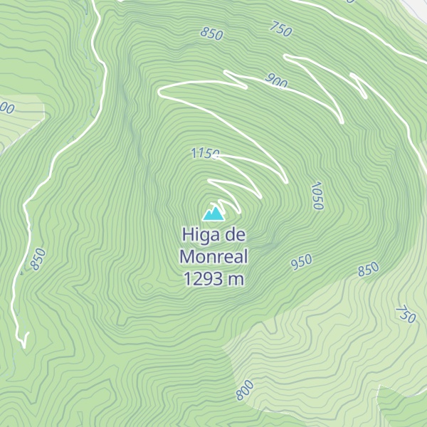 Map of Higa de Monreal