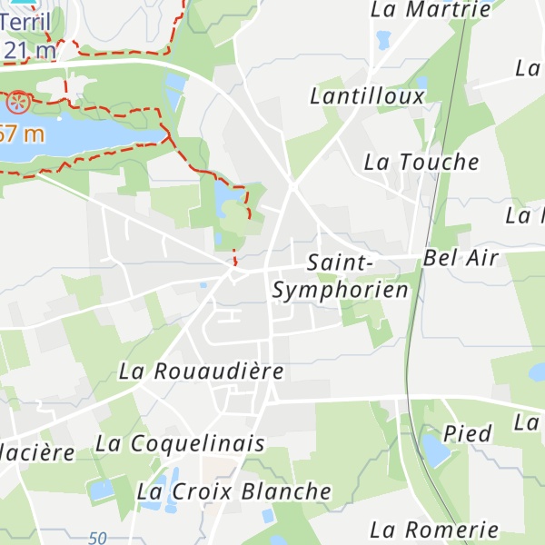 Map of Gîte de la Cure
