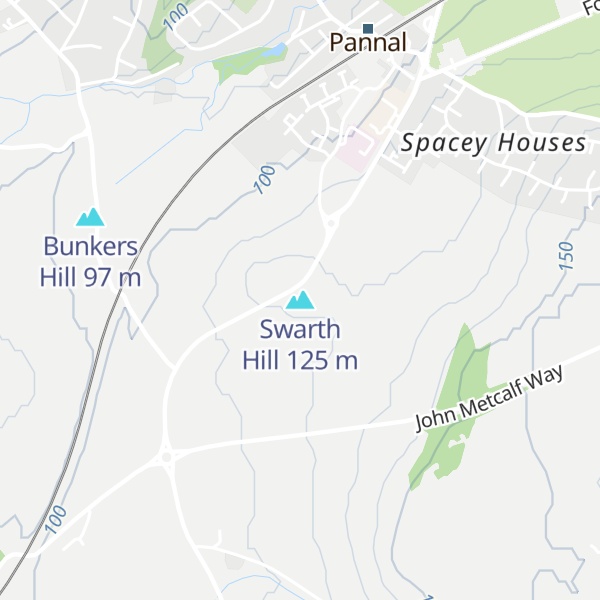 Map of Swarth Hill