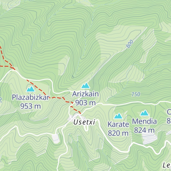 Map of Arizkain