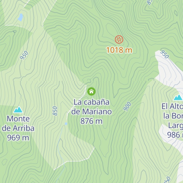 Map of La cabaña de Mariano