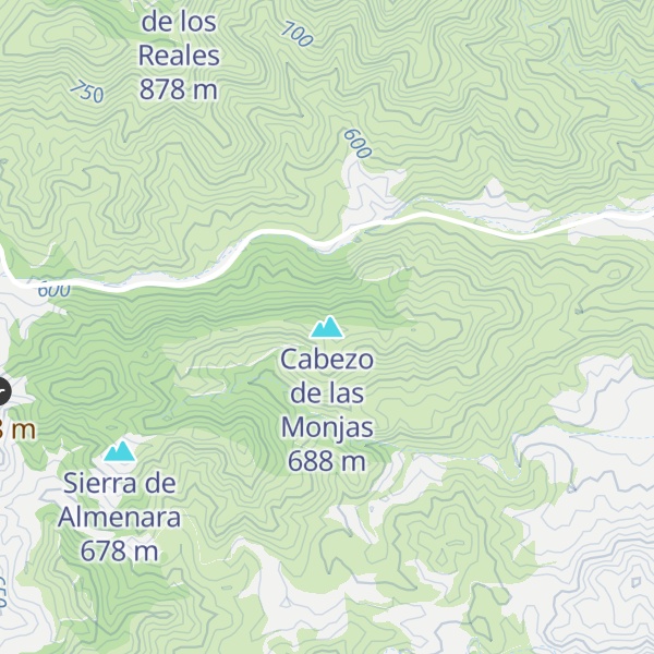 Map of Cabezo de las Monjas