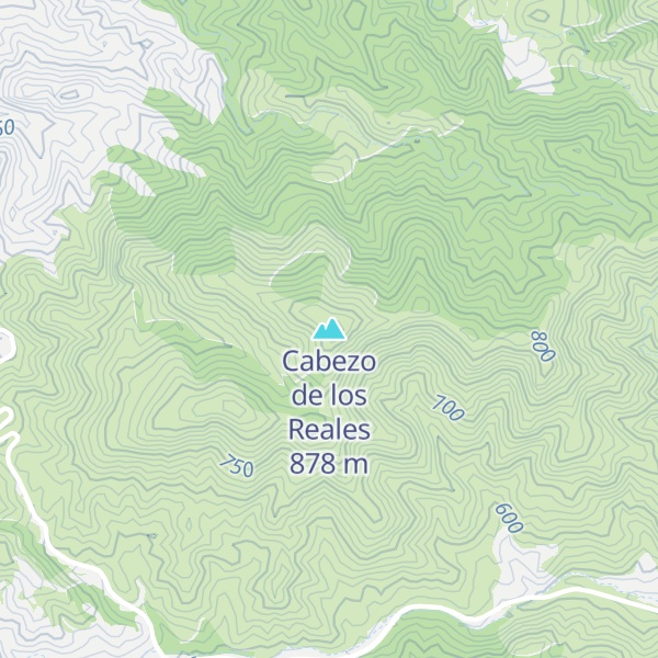 Map of Cabezo de los Reales