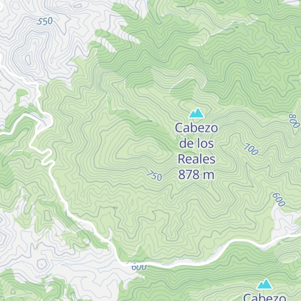 Map of Cerro Merjecea