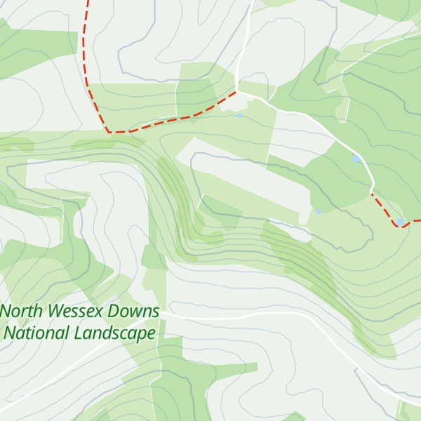 Map of Haydown Hill