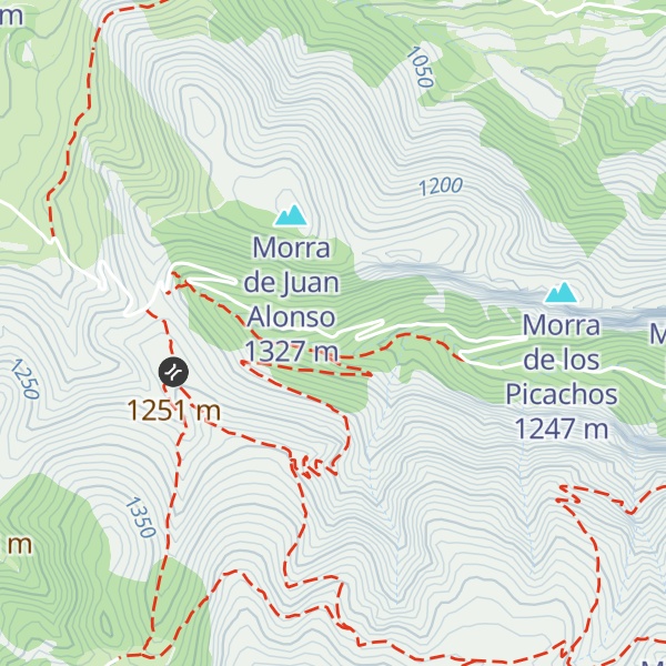 Map of Refugio de Leiva