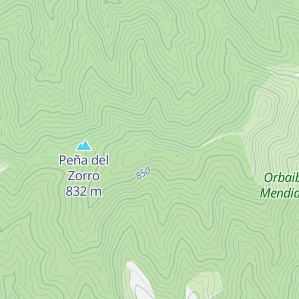 Map of Los Parapetos