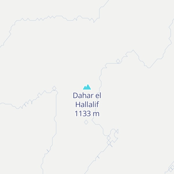 Map of Dahar el Hallalif