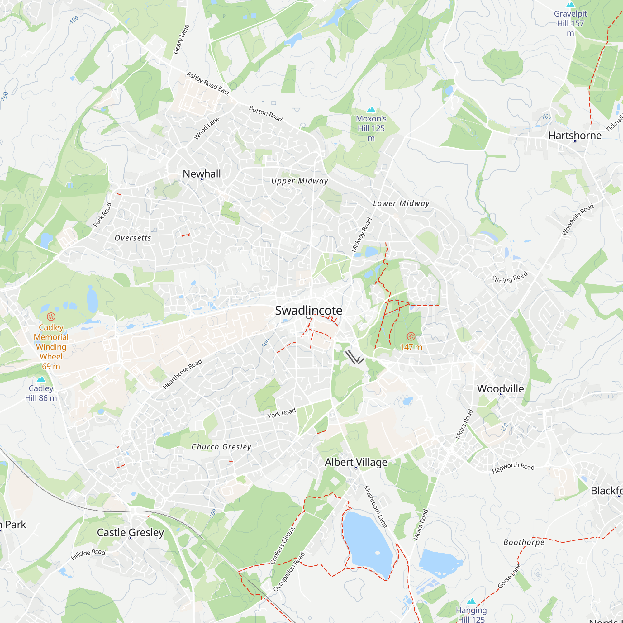 Visitor Information Centre map