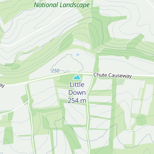 Map of Little Down