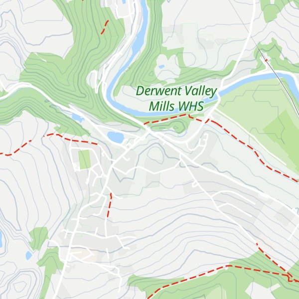 Map of Allen's Hill
