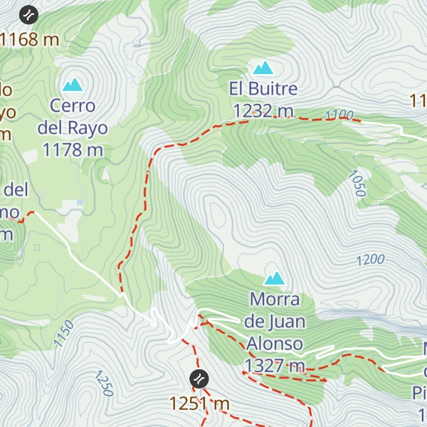 Map of Risca de la Yedra