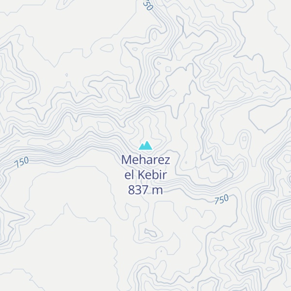 Map of Meharez el Kebir