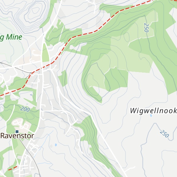 Map of Bolehill