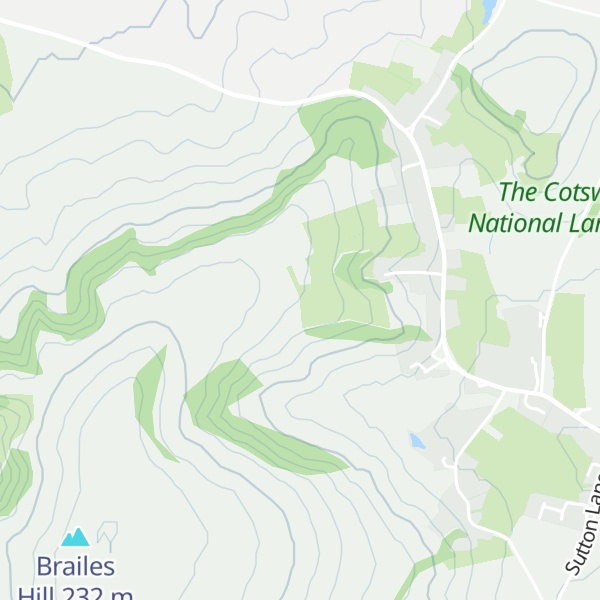 Map of Gillett's Hill
