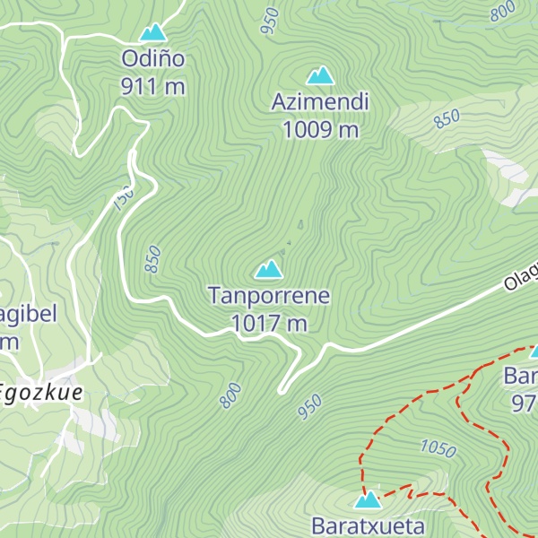 Map of Tanporrene