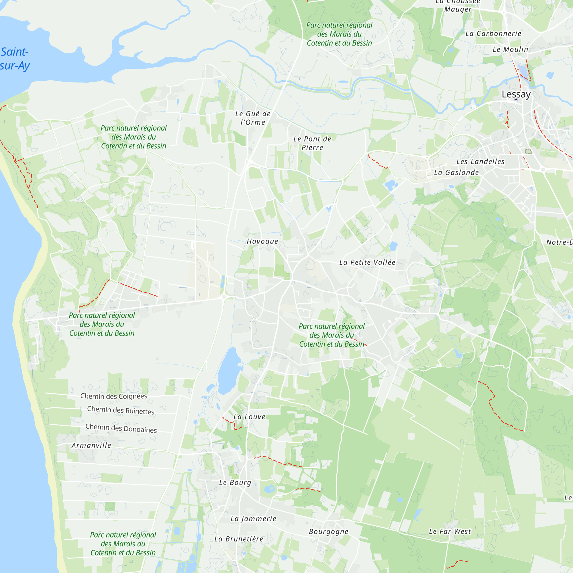 Bureau d'information touristique map