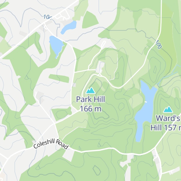 Map of Park Hill