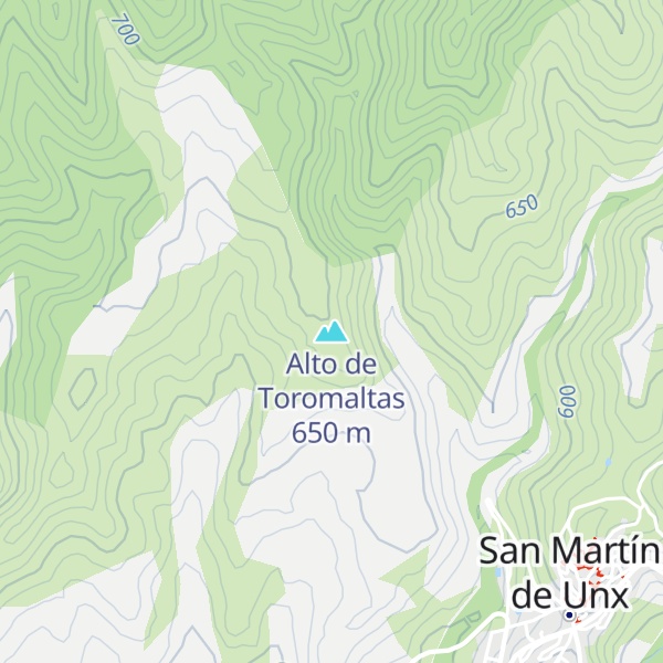 Map of Alto de Toromaltas