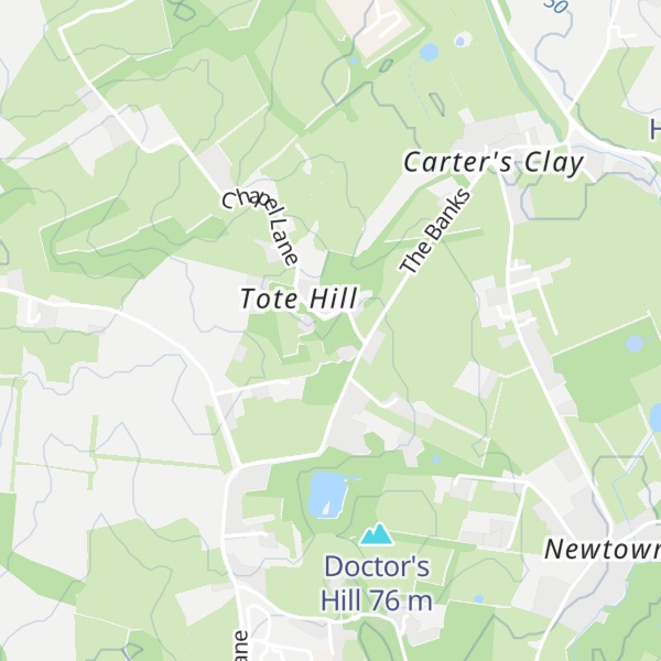 Map of Tote Hill