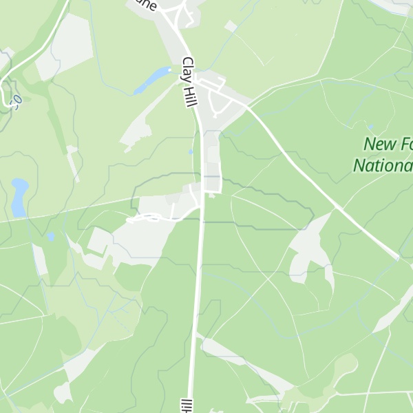 Map of Clay Hill