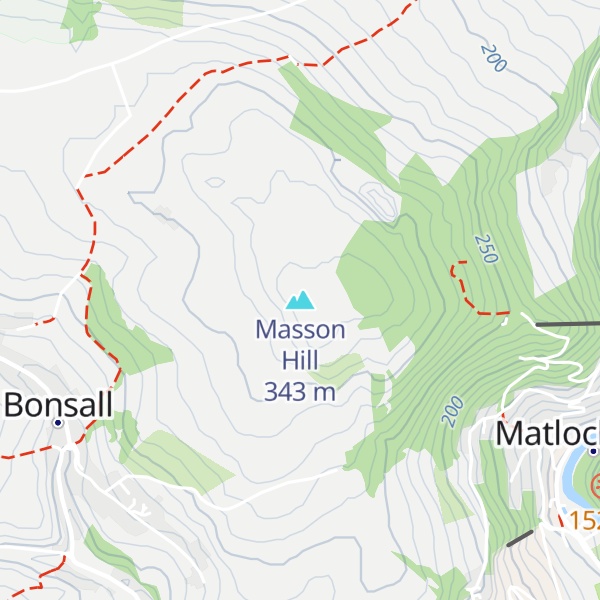 Map of Masson Hill