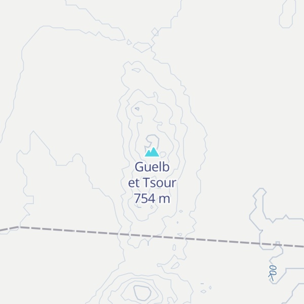 Map of Guelb et Tsour