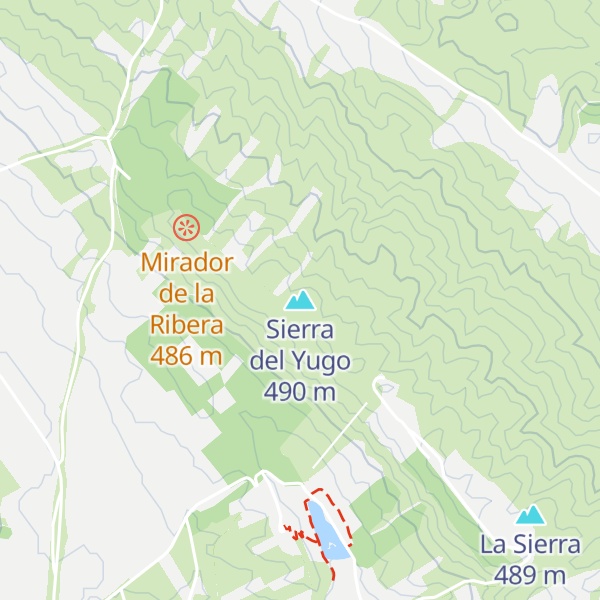 Map of Sierra del Yugo
