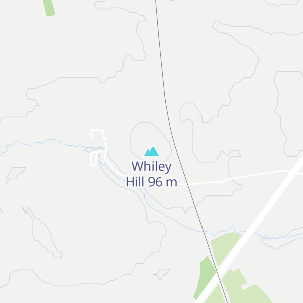 Map of Whiley Hill