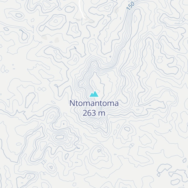 Map of Ntomantoma