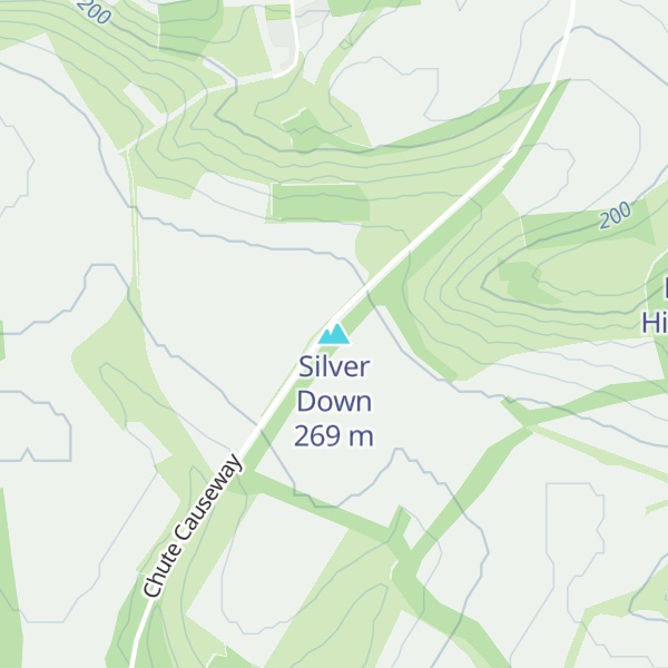 Map of Silver Down