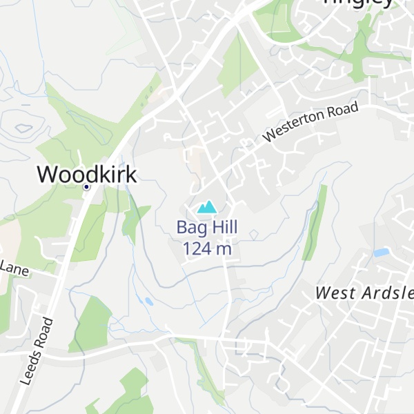 Map of Bag Hill