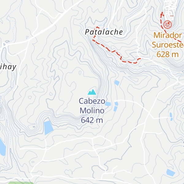 Map of Cabezo Molino