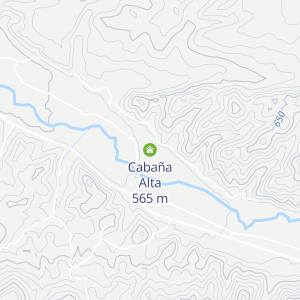 Map of Cabaña Alta
