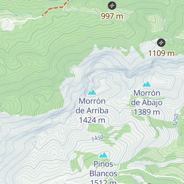Map of Morrón de Arriba