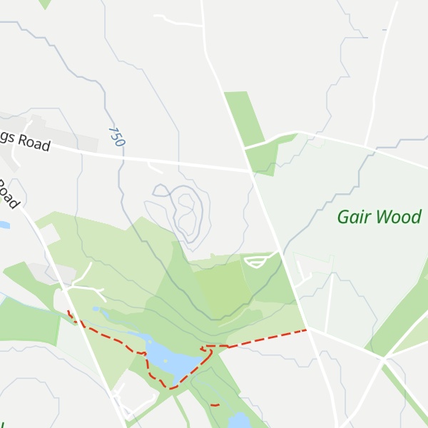Map of Black Hill