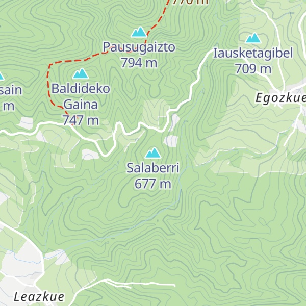 Map of Salaberri