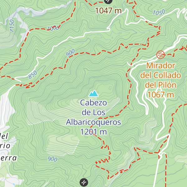 Map of Cabezo de Los Albaricoqueros