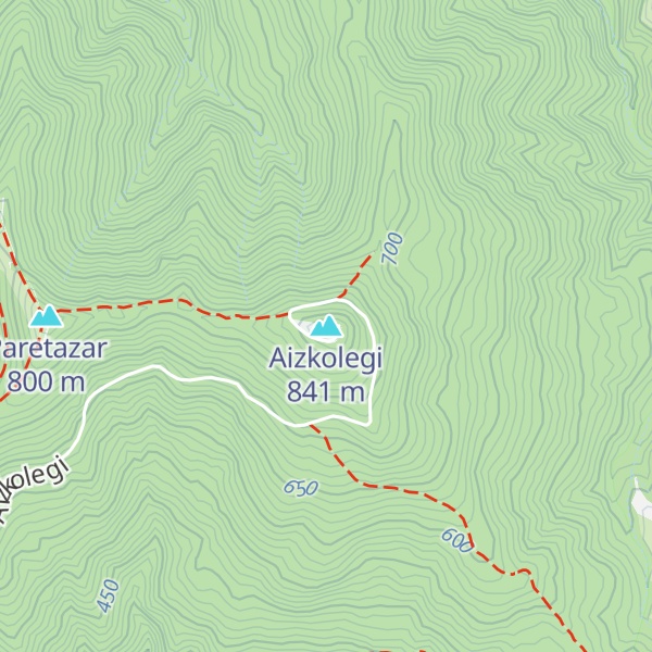 Map of Aizkolegi