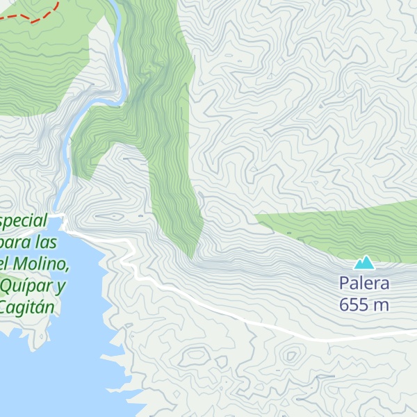 Map of Sierra de la Palera