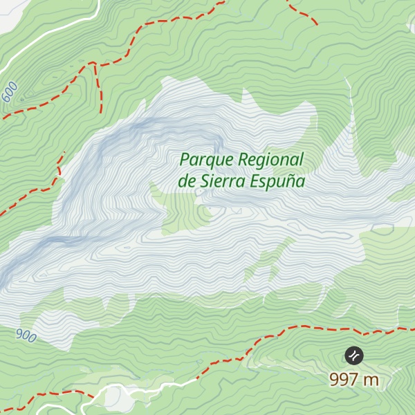 Map of El Bosque
