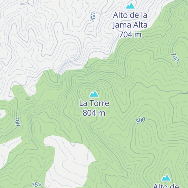 Map of La Torre