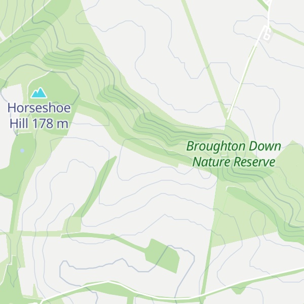 Map of Whiteshoot Hill