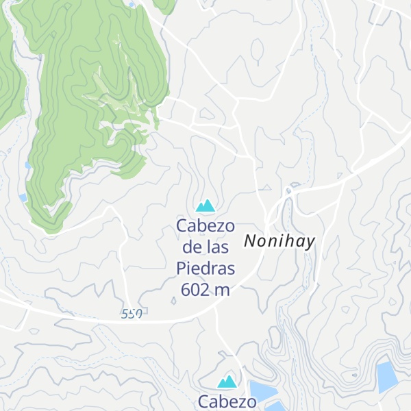 Map of Cabezo de las Piedras