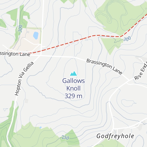 Map of Gallows Knoll